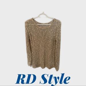 RD Style Loose Knit Style with  Acrylic under shirt